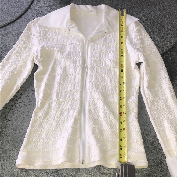 RAYURE PARIS white blouse zipper open - Picture 8 of 8